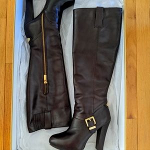 Michael Kors Brown Tamara Tall Boot sz 6